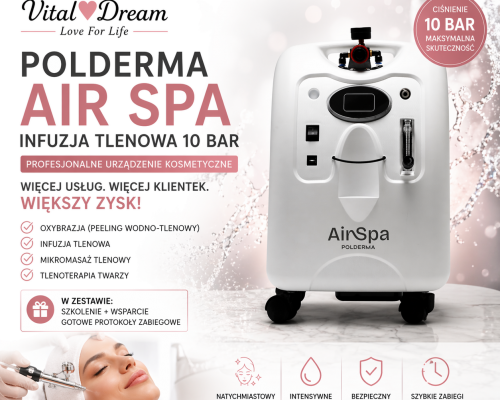 POLDERMA AIR SPA 10 BAR – urządzenie, które realnie zwiększa dochód w gabinecie