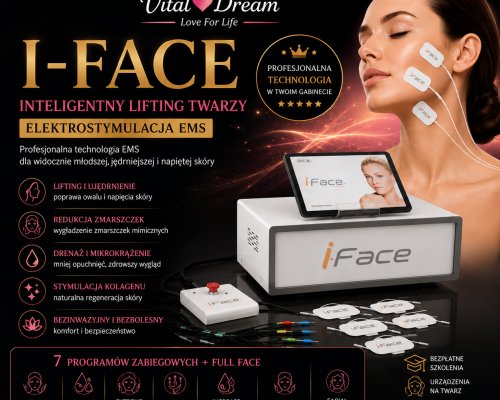I-FACE Lifting twarzy EMS Elektrostymulacja